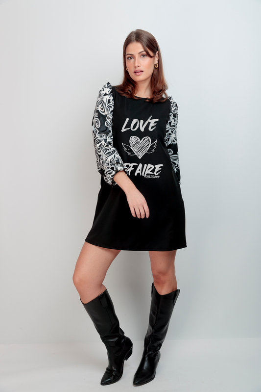 Vestido Manga Affaire Love