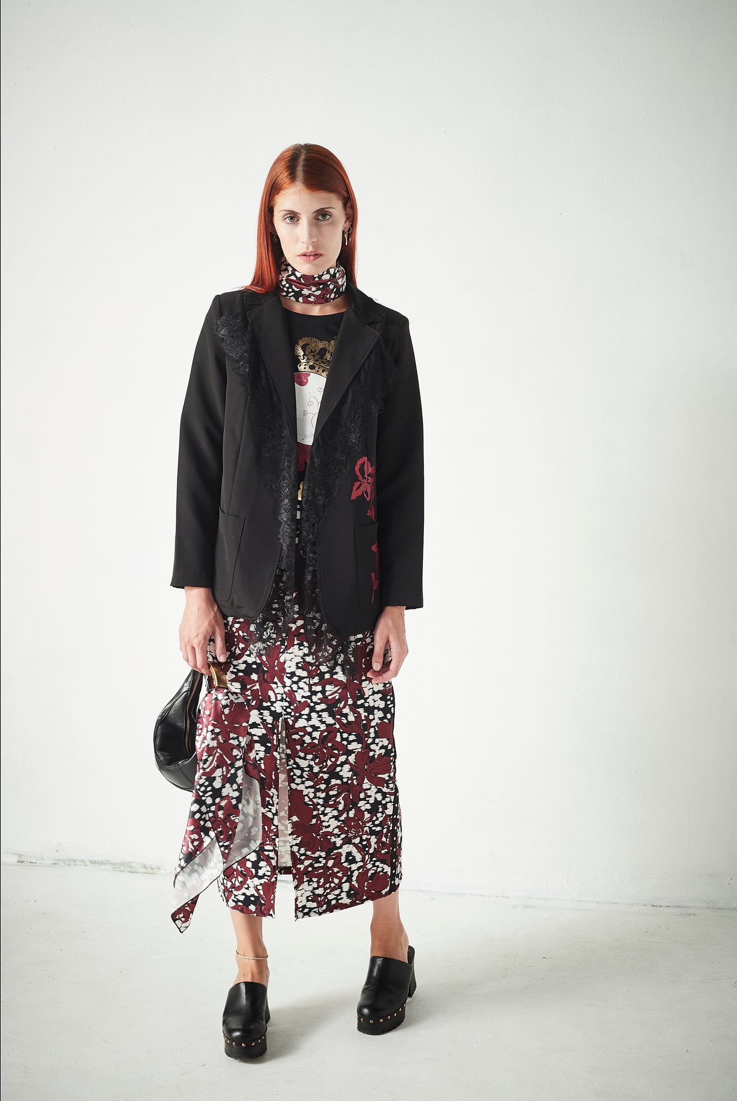 Blazer Lace Skull Dots