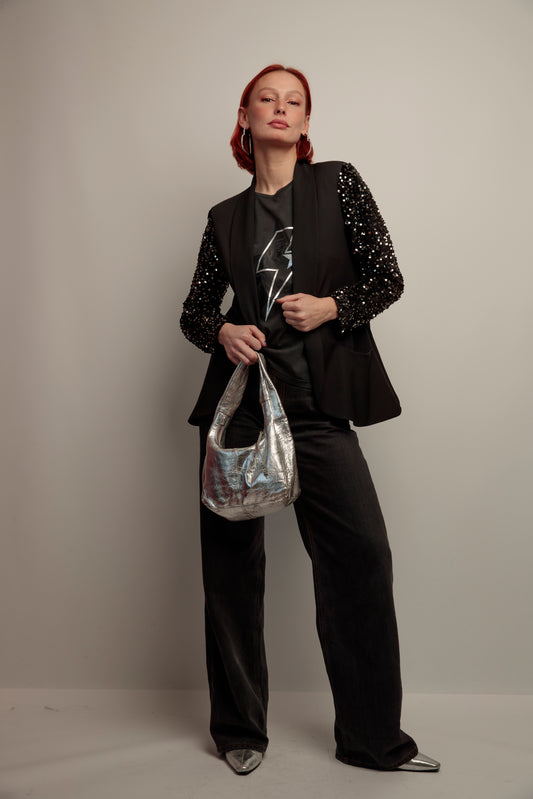 Blazer Lentejuelas Rayo Tiger