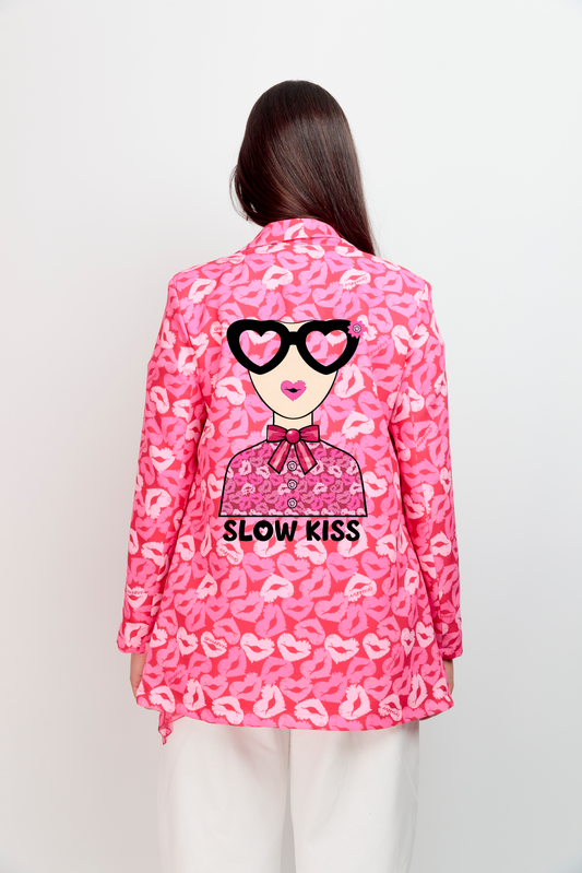 Blazer Lips Slow Kiss
