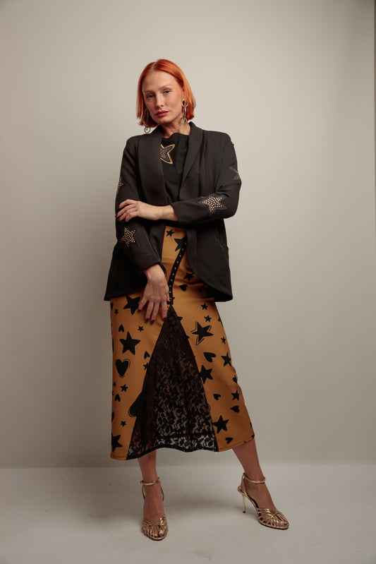 Blazer Smoking Parches Star