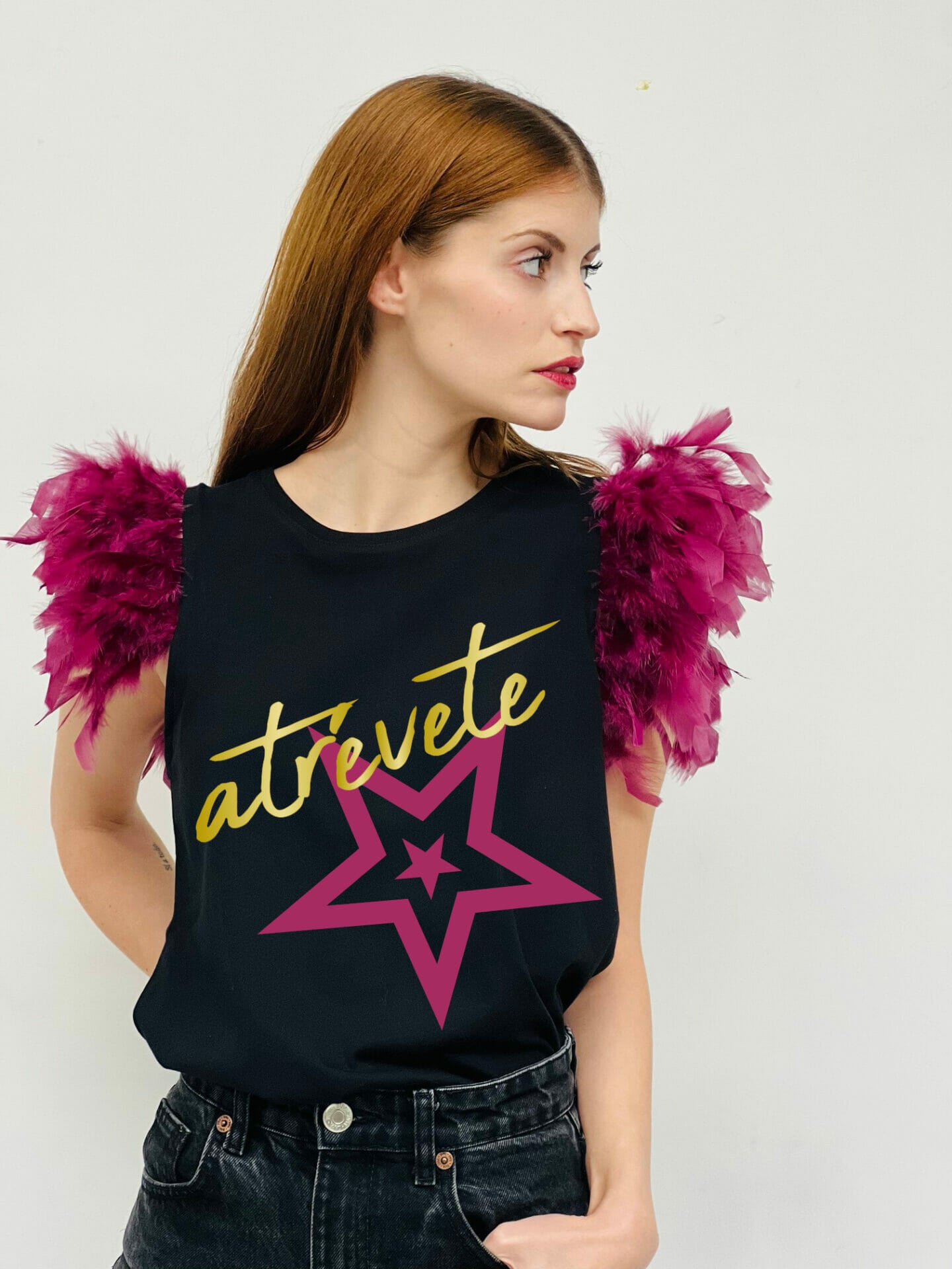 CAMI PLUMAS ATREVETE