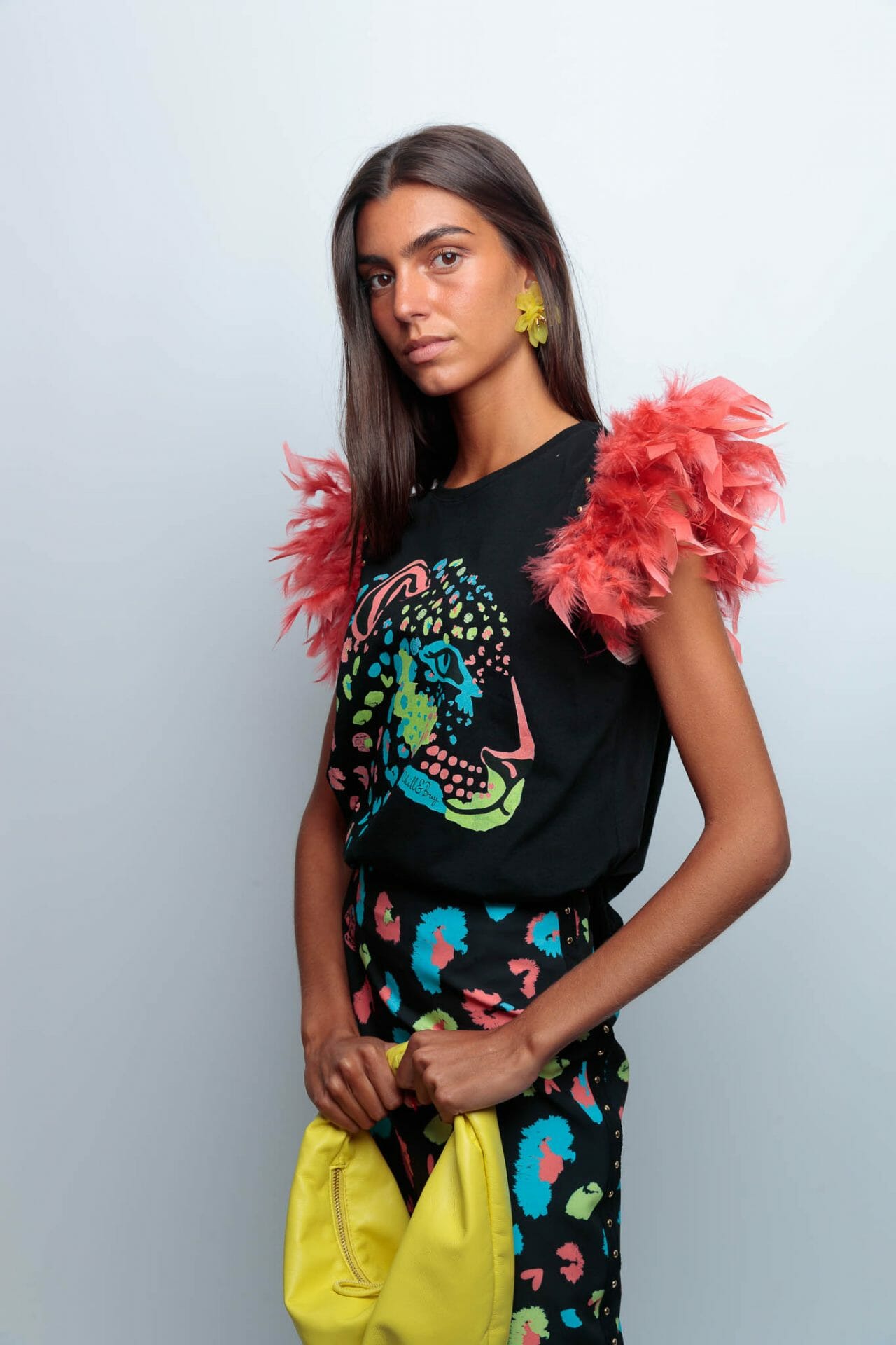 CAMI PLUMASTACHAS SKULL TIGER