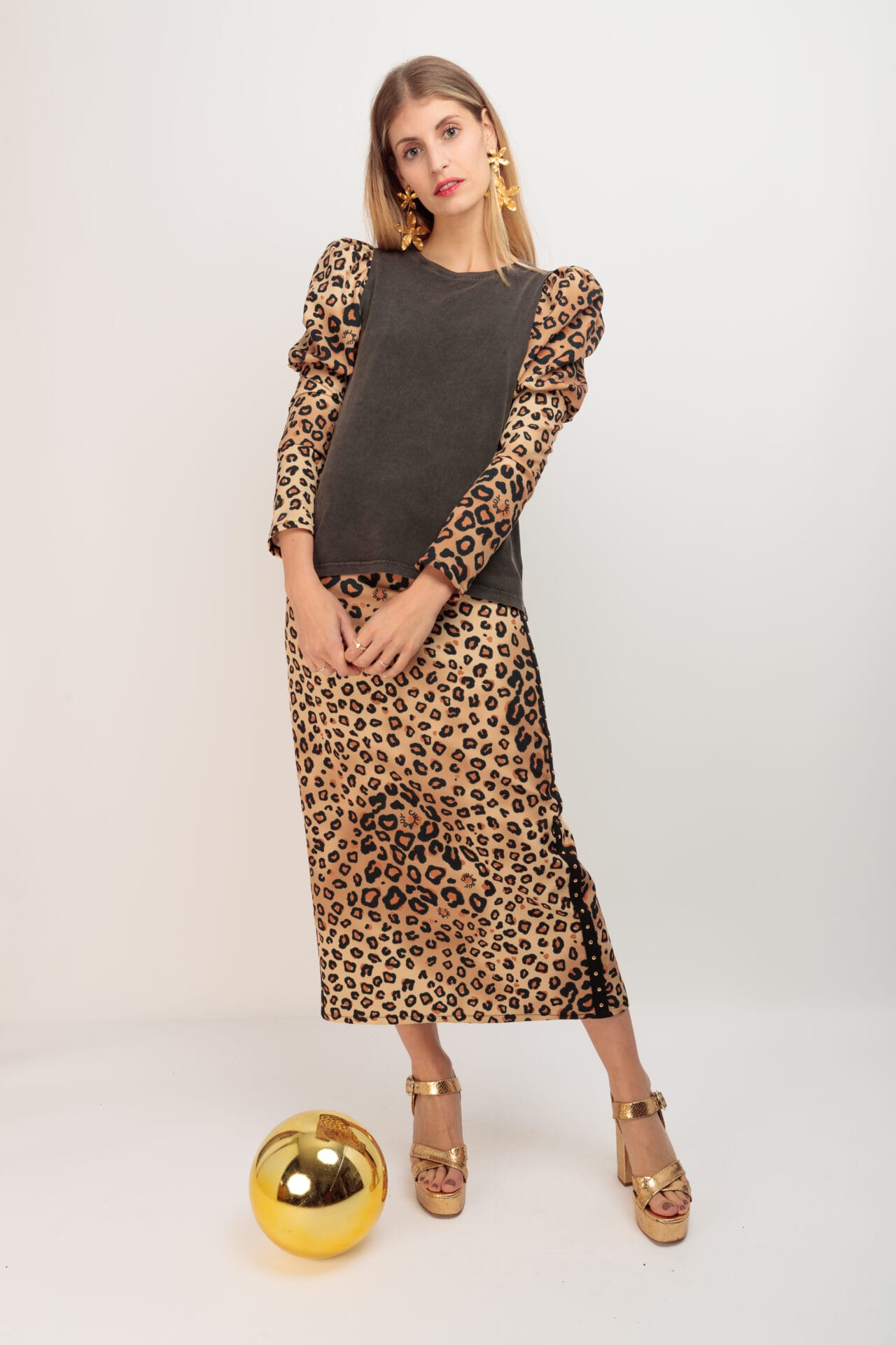 CAMISETA LUNAR LEOPARD