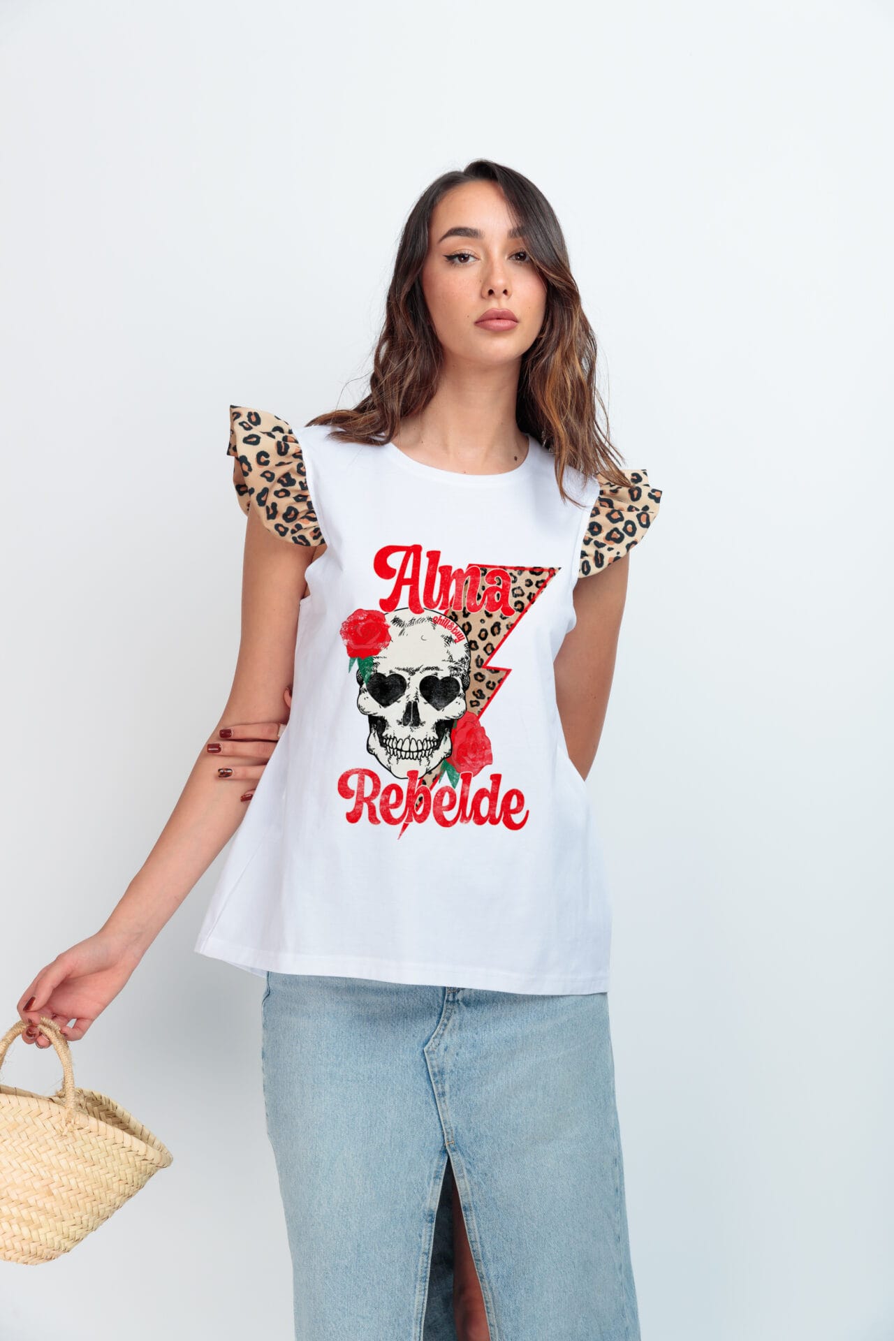 CAMISETA MINI VOLANTE ALMA REBELDE