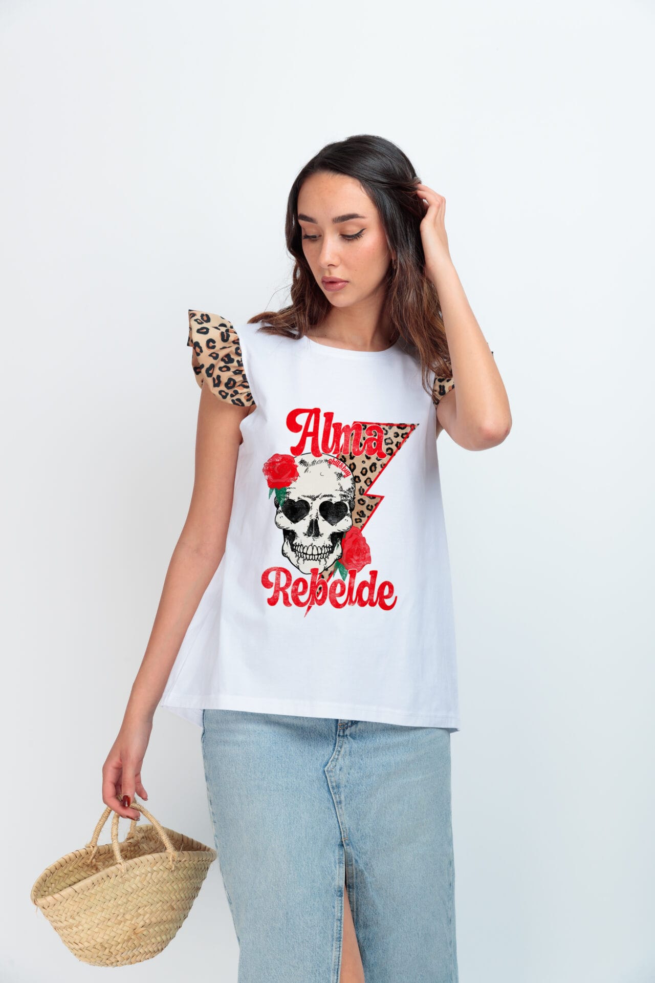 CAMISETA MINI VOLANTE ALMA REBELDE