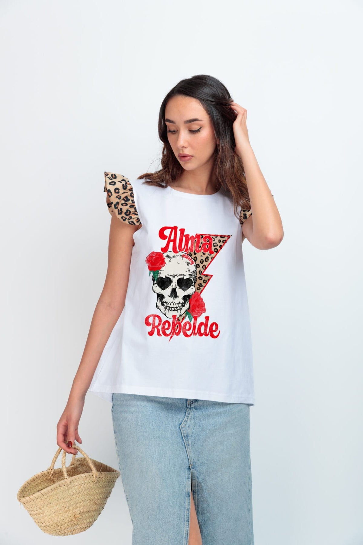 CAMISETA MINI VOLANTE ALMA REBELDE
