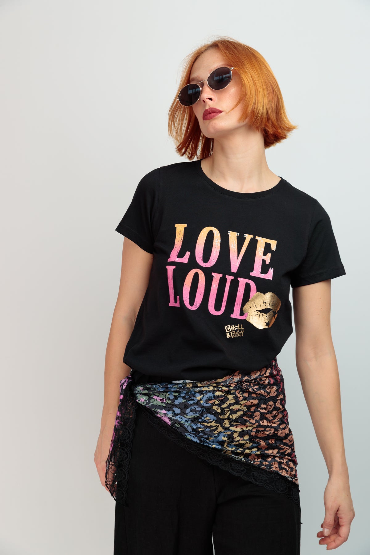 Camiseta Básica Love Loud