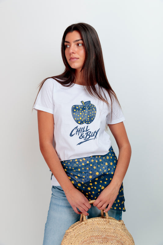 Basic Apple Polka Dot T-Shirt