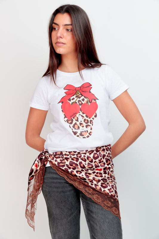 Camiseta Básica Sk Cherry