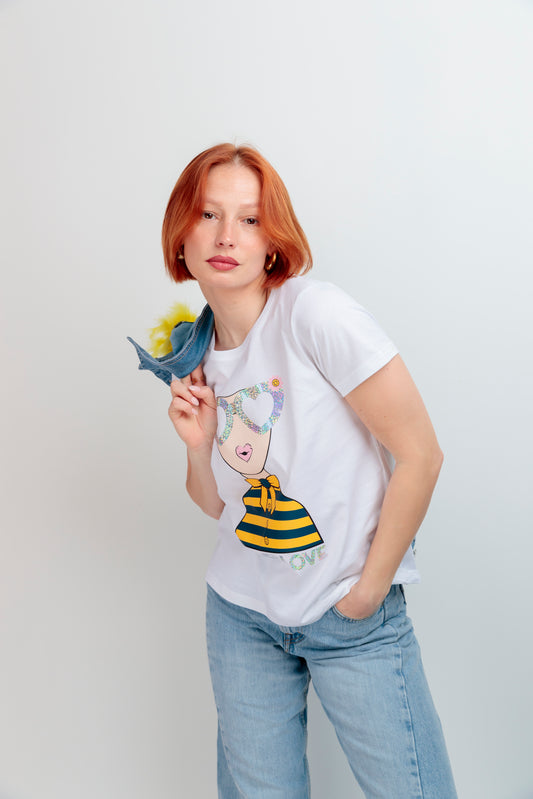 Camiseta Básica Summer Love