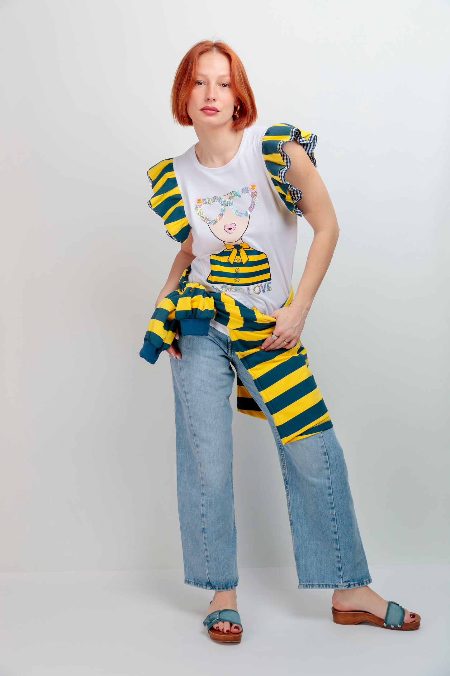 Camiseta Combinada Summer Love