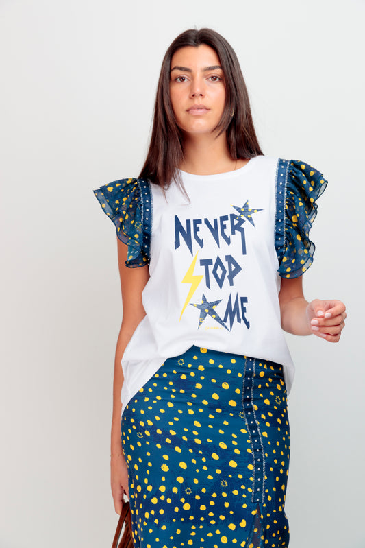 T-shirt Dúa Plumeti Never