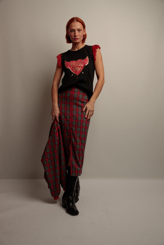 Camiseta Flecos Rebel