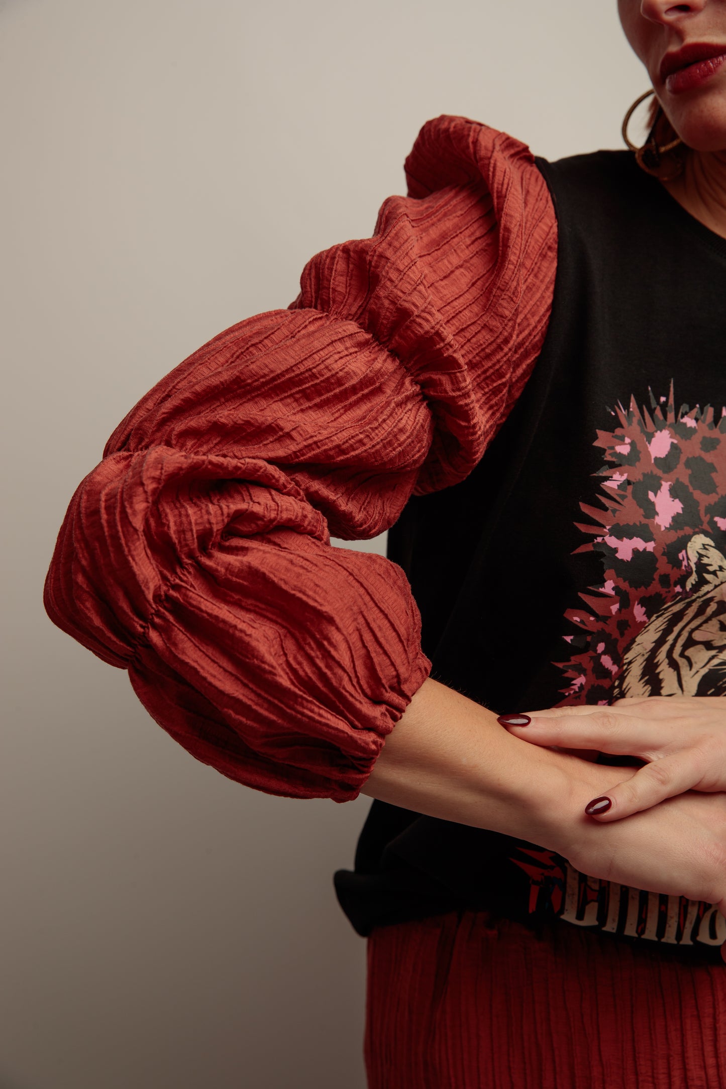 Camiseta Frunces Tigre Print