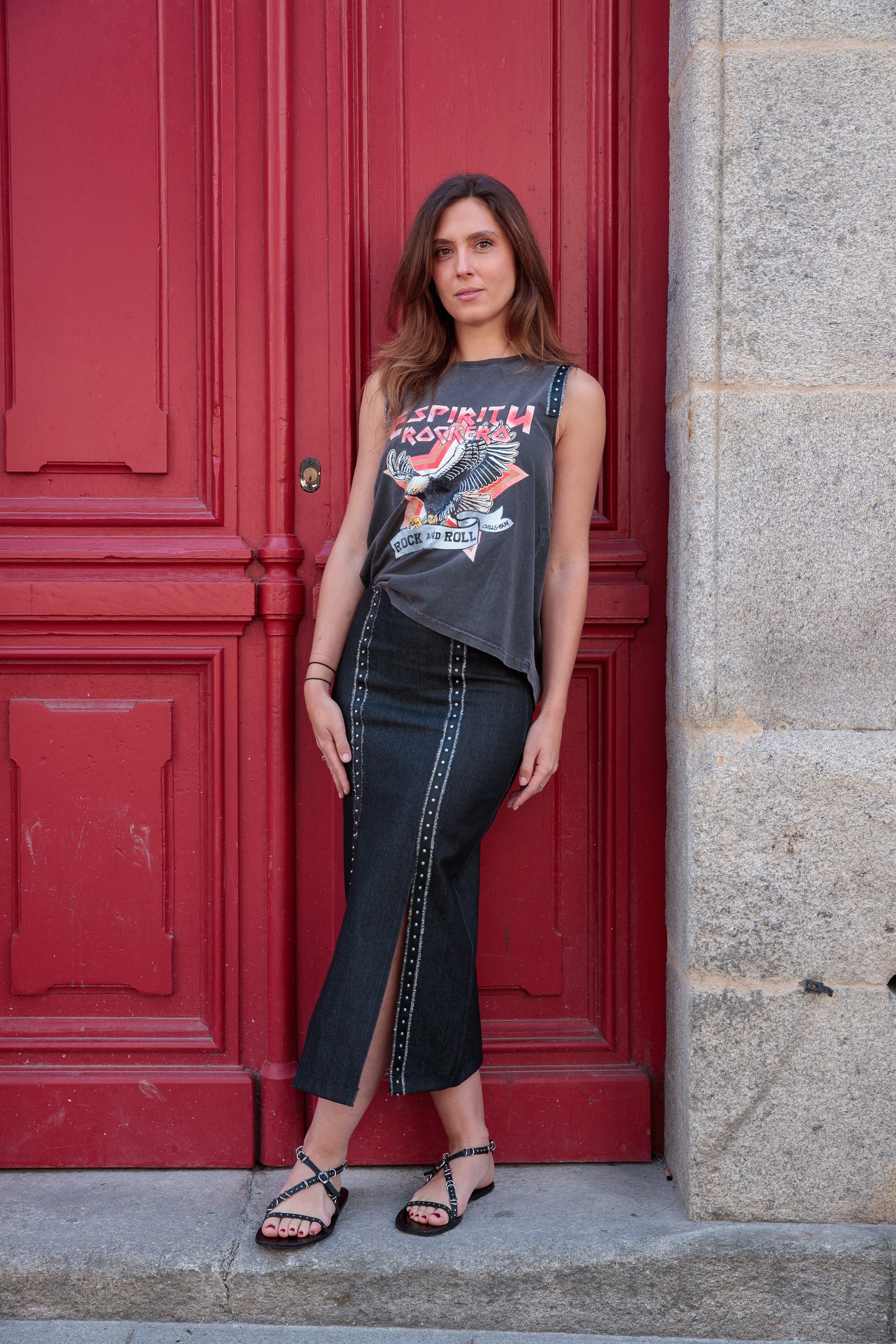 Camiseta Tachas Aguilar Lover