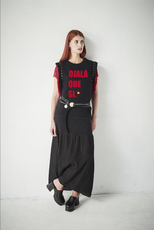 Camiseta Flecos Ojalá