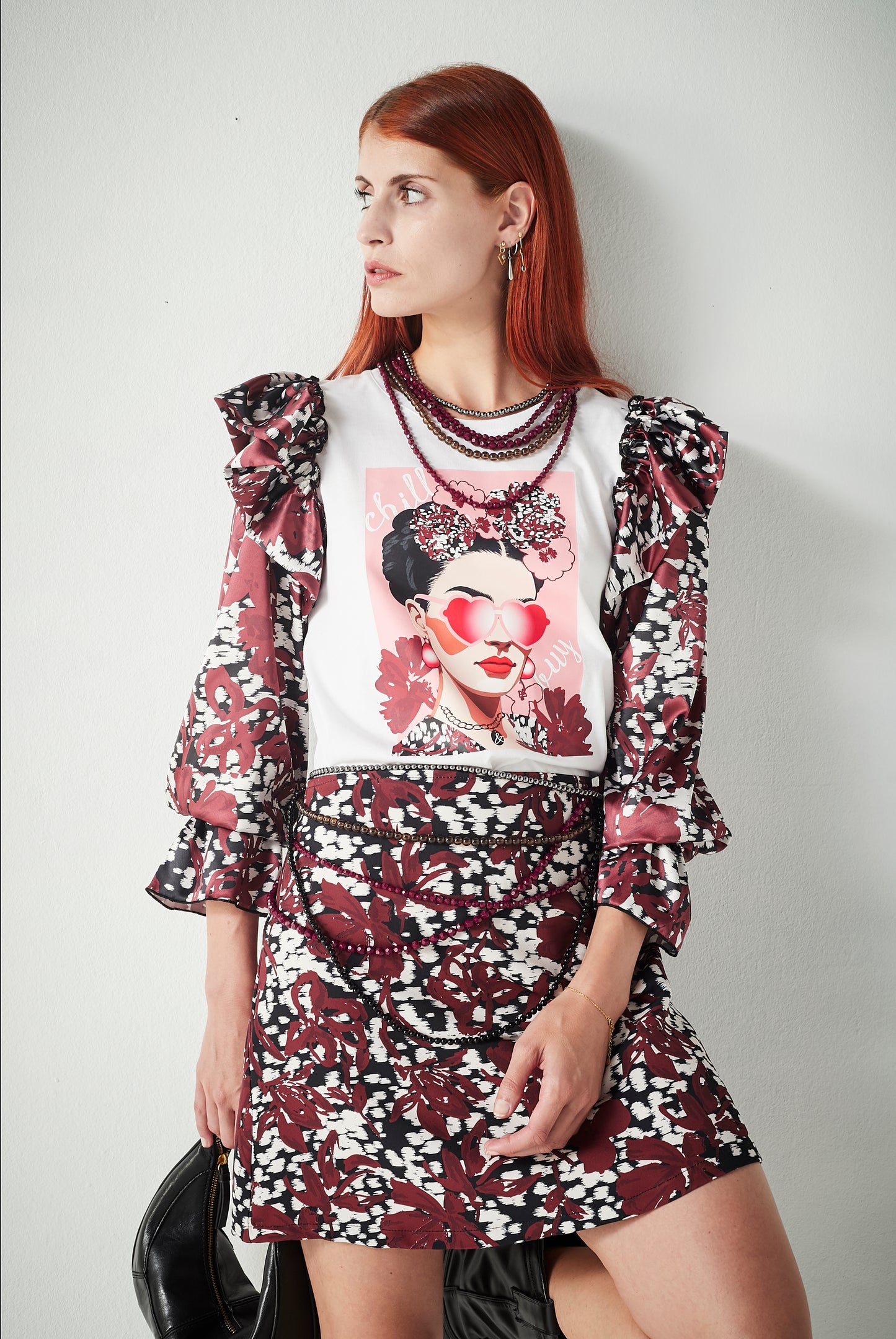 Camiseta Raíz Chica Dots
