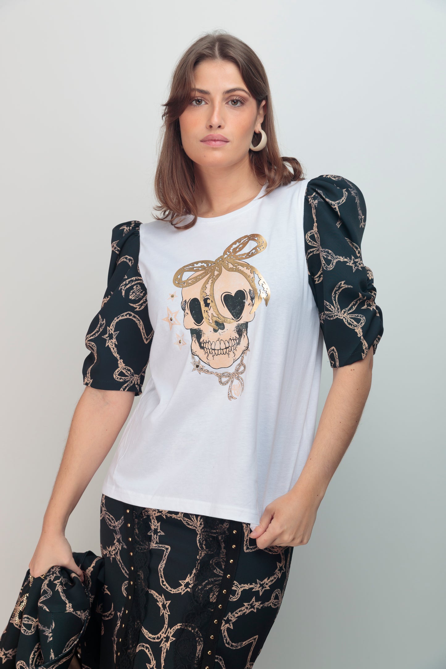 Camiseta Alegra Skull Lazo