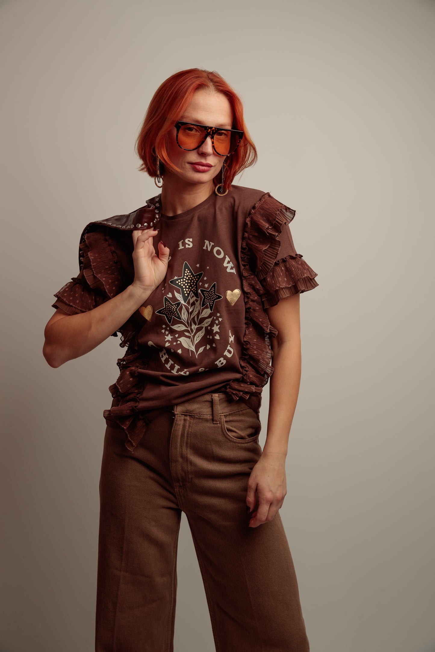 Camiseta Tul Plus Life Is Now