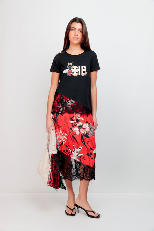 Camiseta Lencera Flower CHB