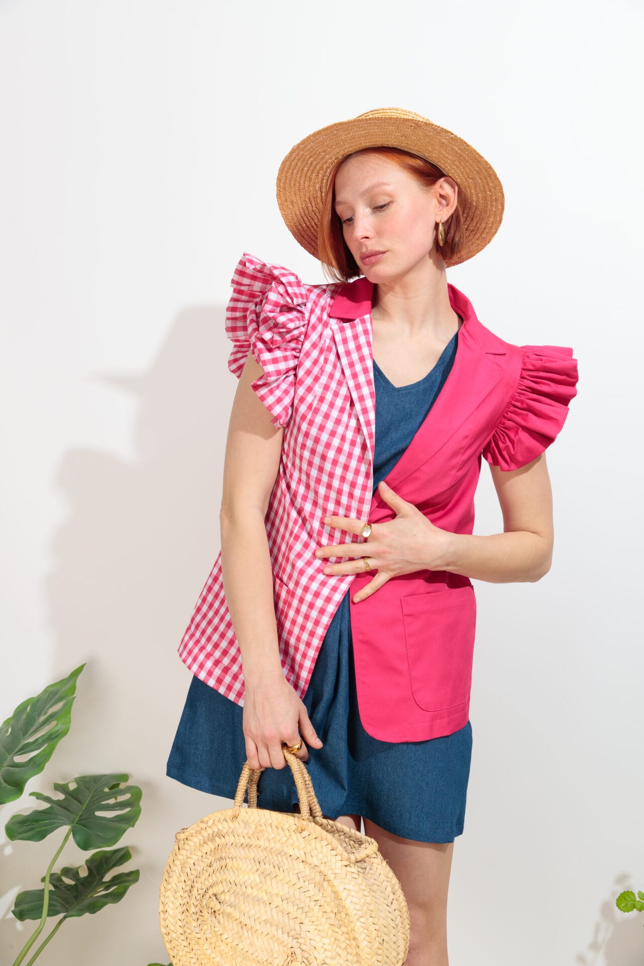 Chaleco Combi Fucsia