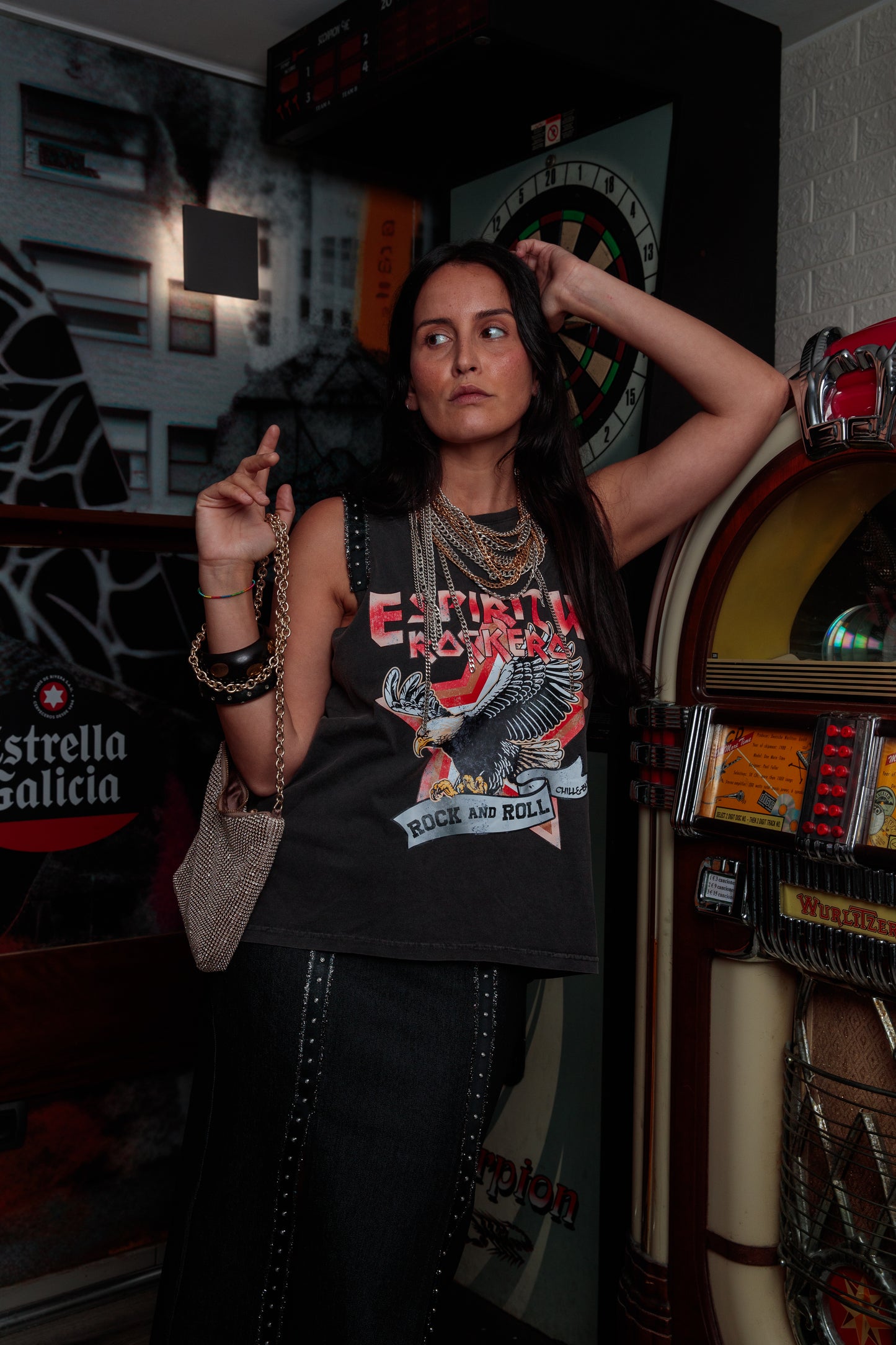 Camiseta Tachas Aguilar Lover