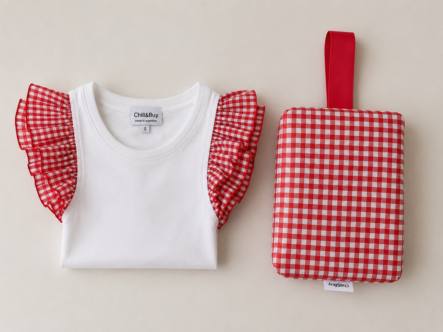Neceser Vichy Rojo