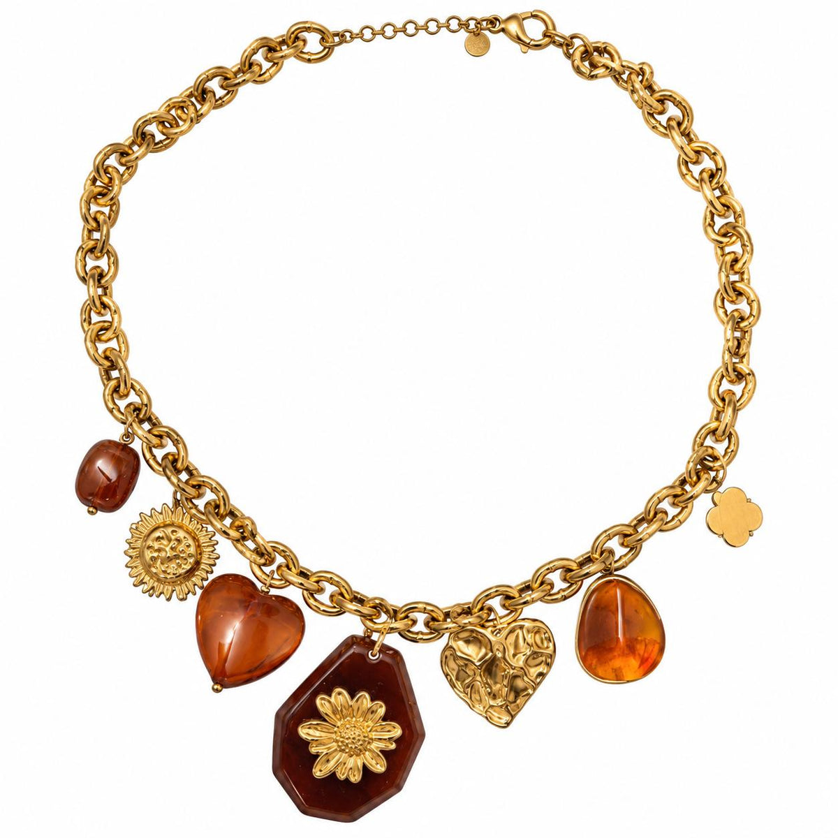 Collar Amulet Ámbar