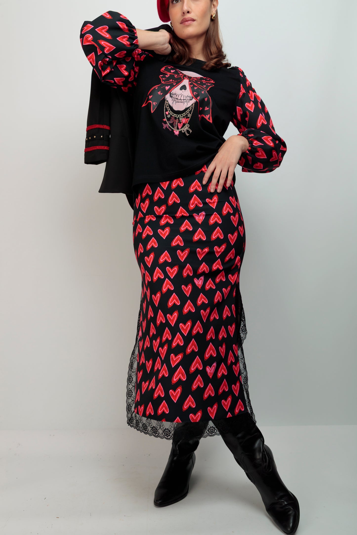 Falda Aberturas Feel Love