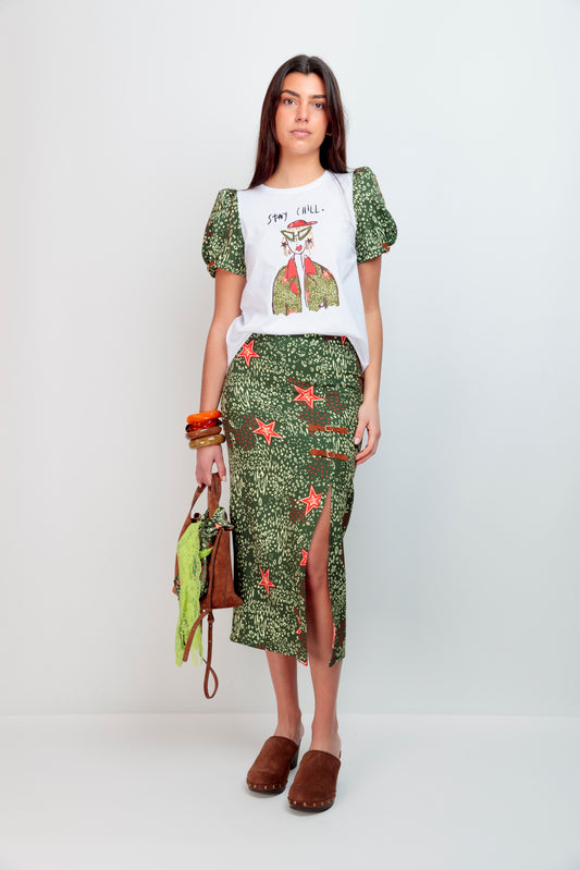 Falda Hebillas Leo Star