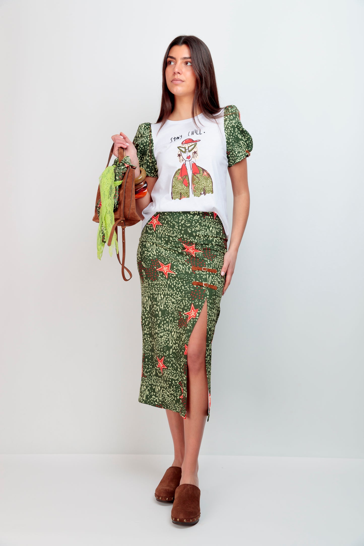 Falda Hebillas Leo Star