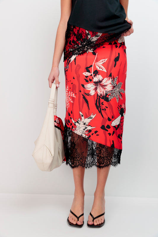 Falda Lencera Flower