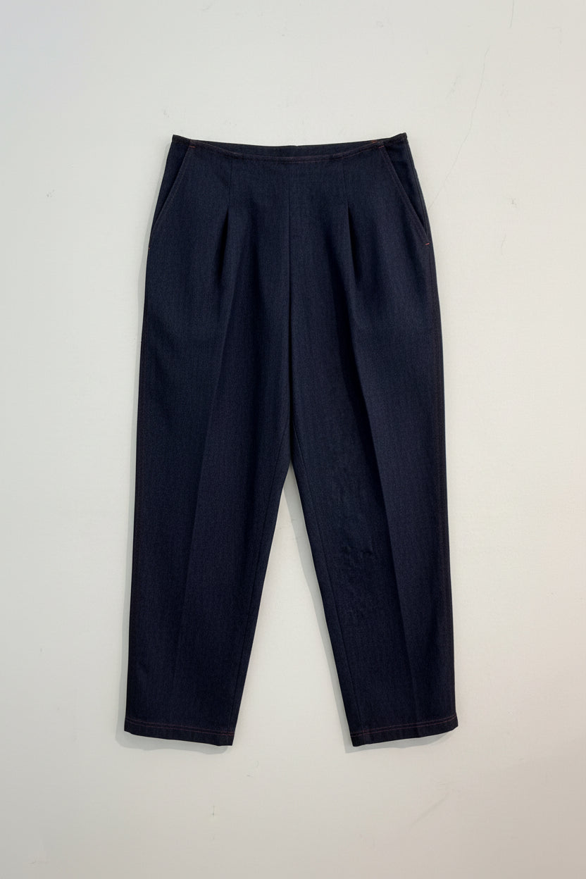 Pantalón Barrel Denim Azul