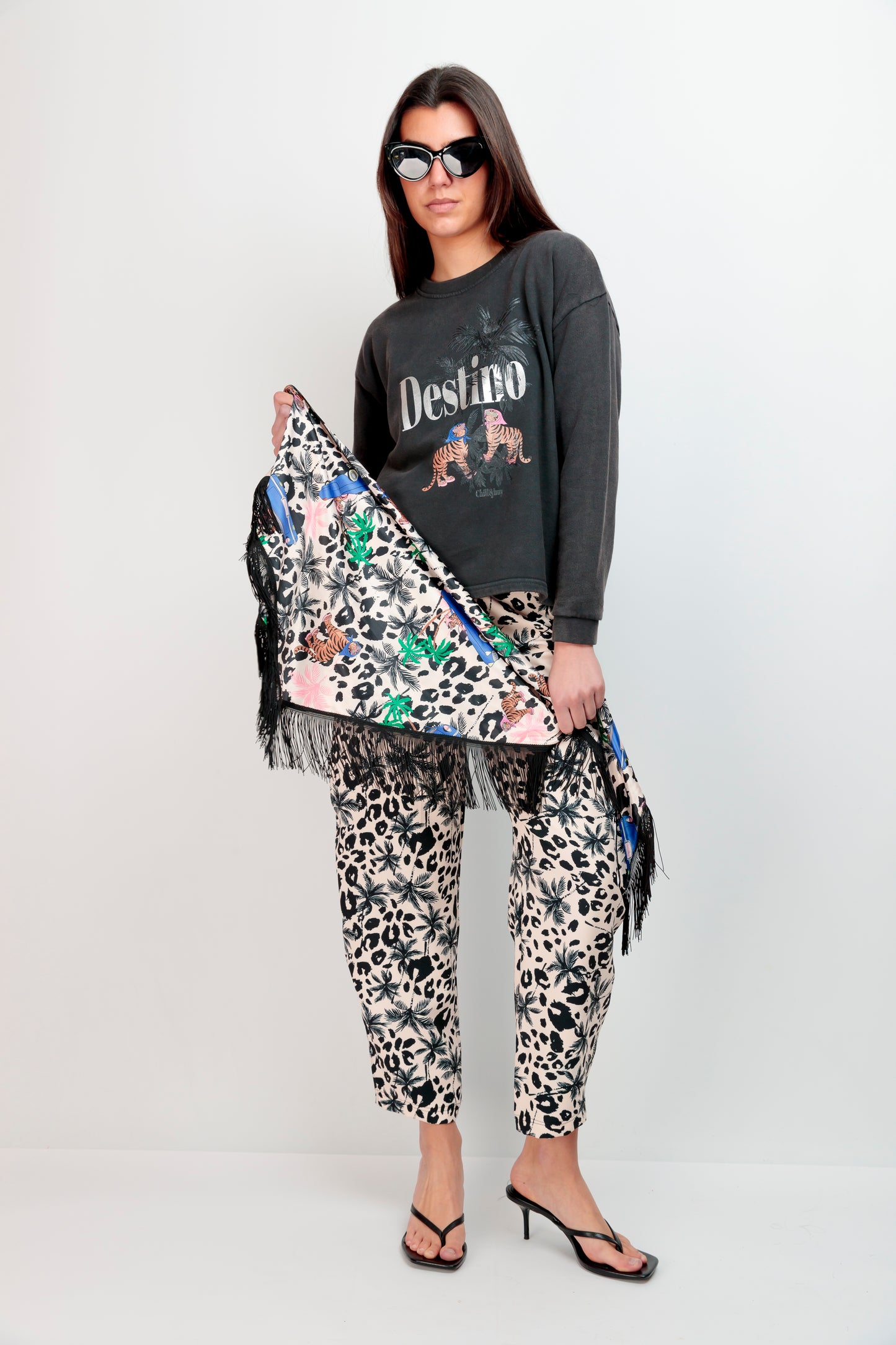 Pañuelo Flecos Car Palm