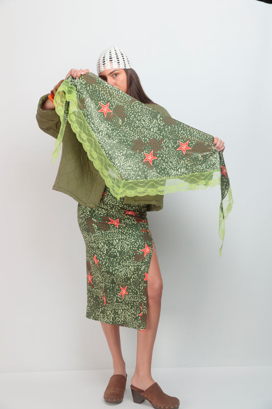 Pañuelo Encaje Leo Star