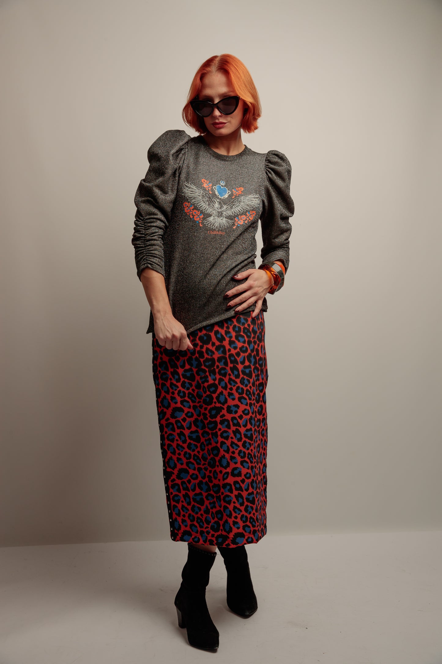 Sudadera Lurex Aguila Caye