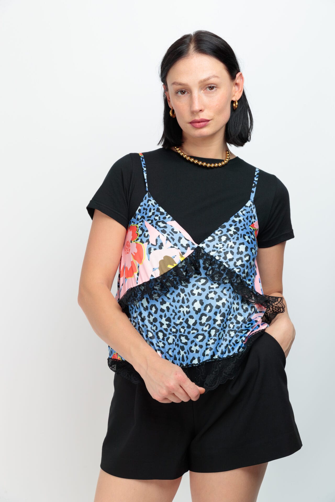 Top Camiseta Lencera Amapola