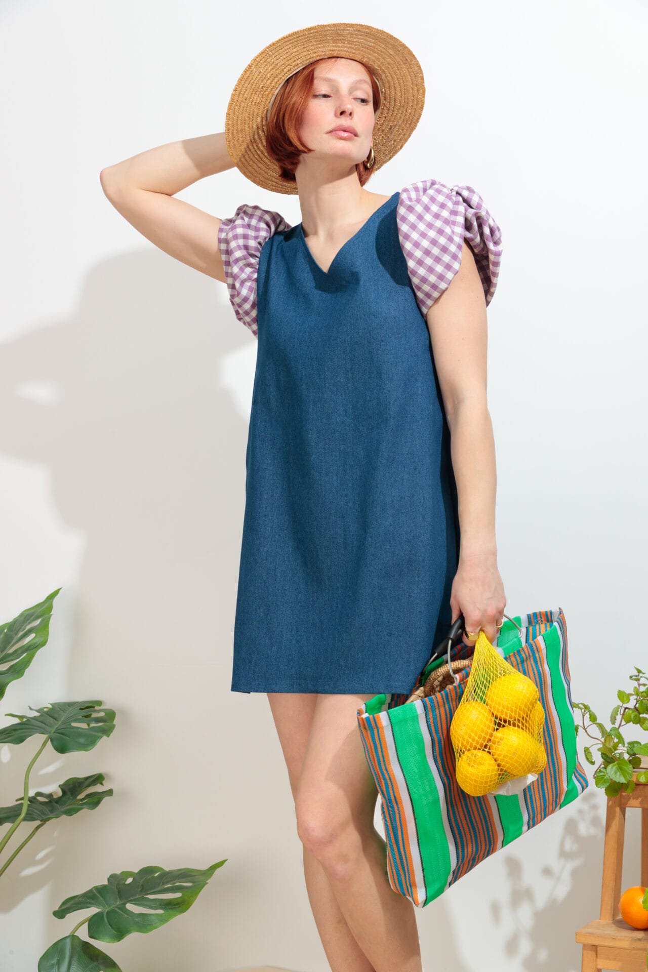 Vestido Combi Lila