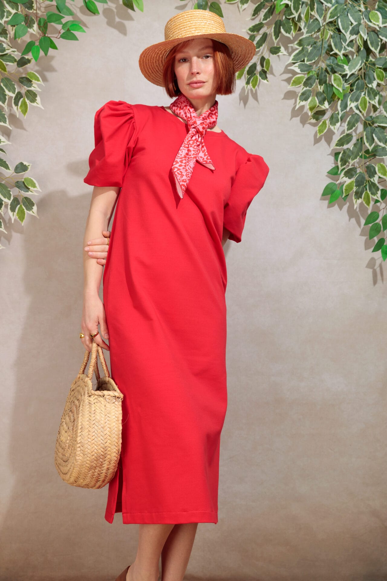 Esen Red Dress