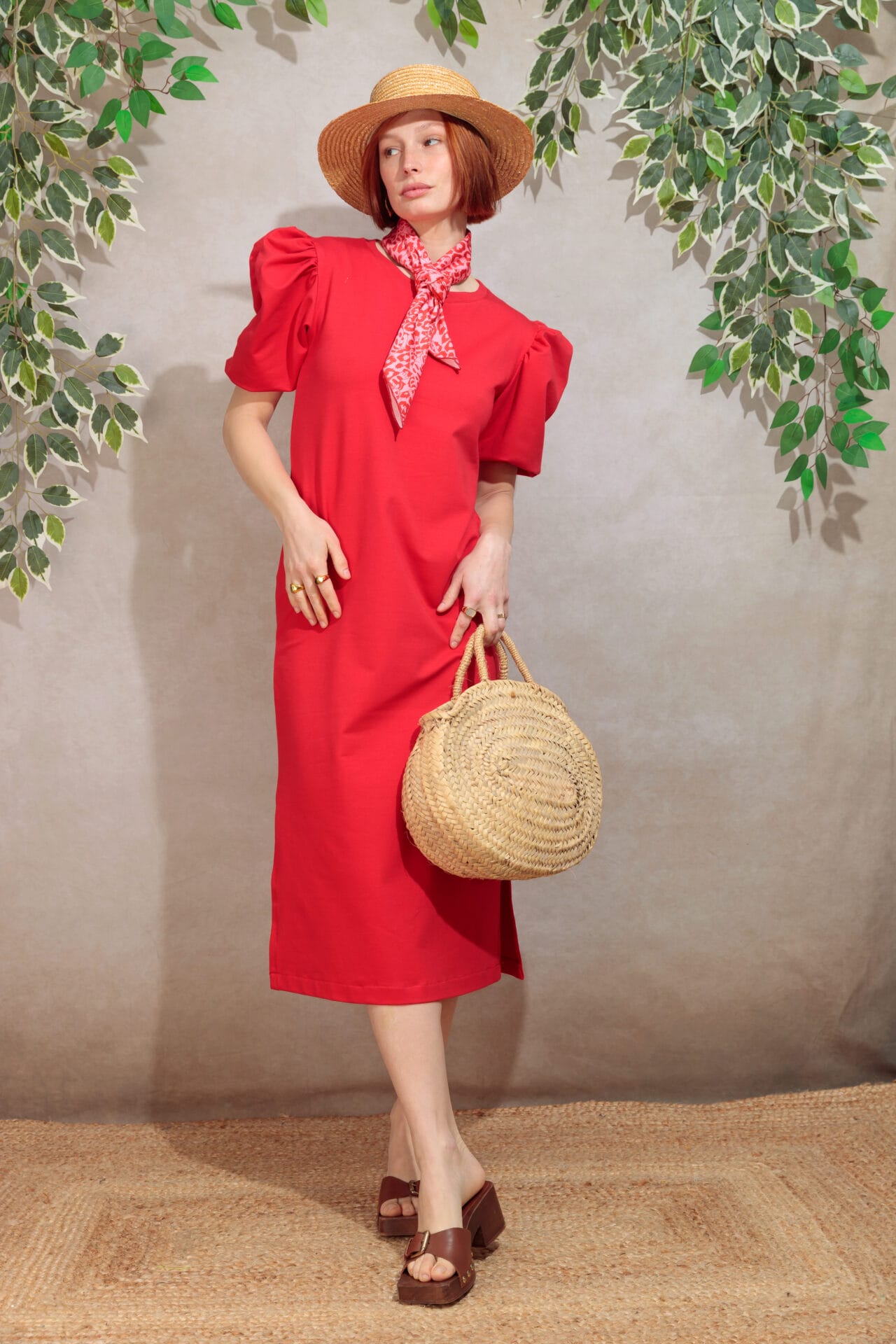 Esen Red Dress