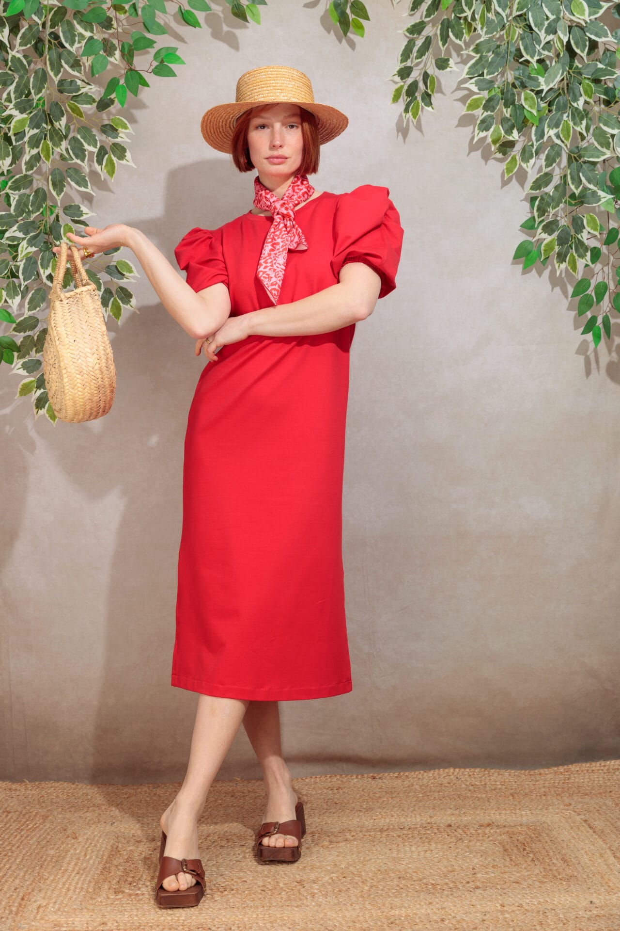 Esen Red Dress