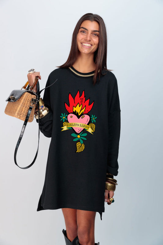 VESTIDO JUANA MEX FUEGO