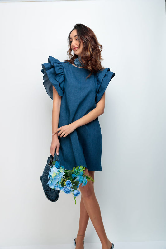 VESTIDO KEIRA VAQUERO SIN DISENO