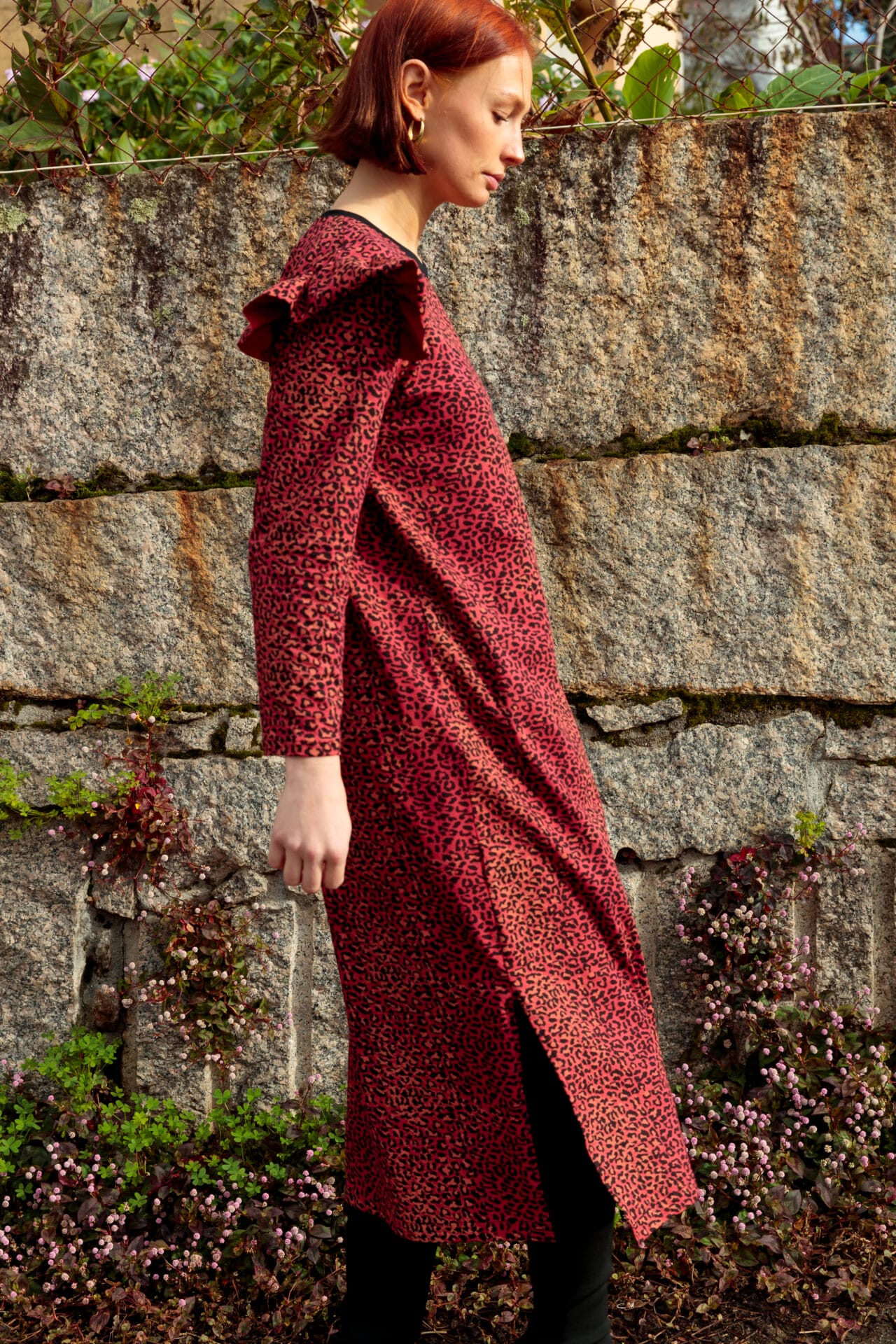 VESTIDO TIGRESA ROJO