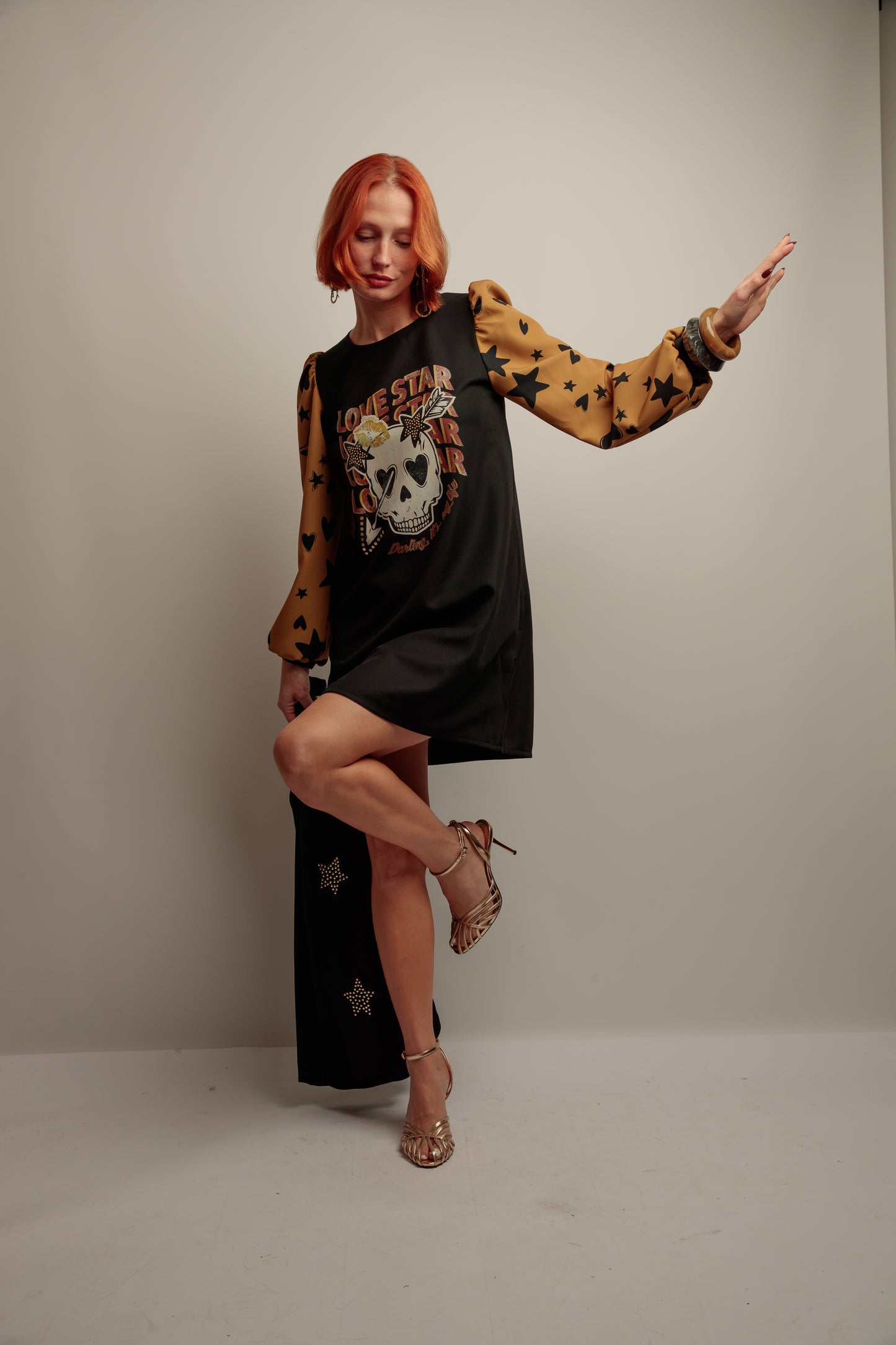 Vestido Abullonado Sk Darling