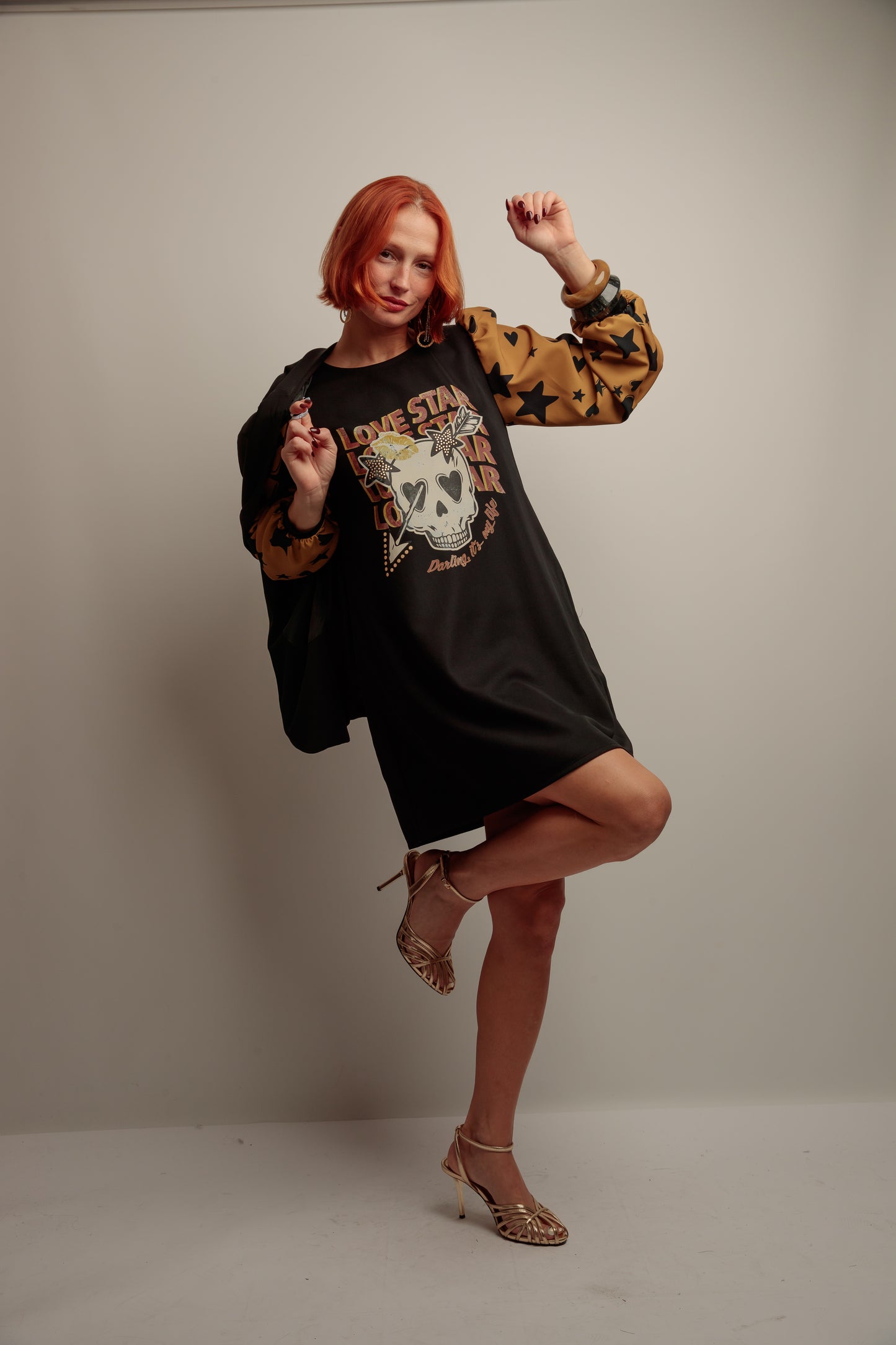 Vestido Abullonado Sk Darling
