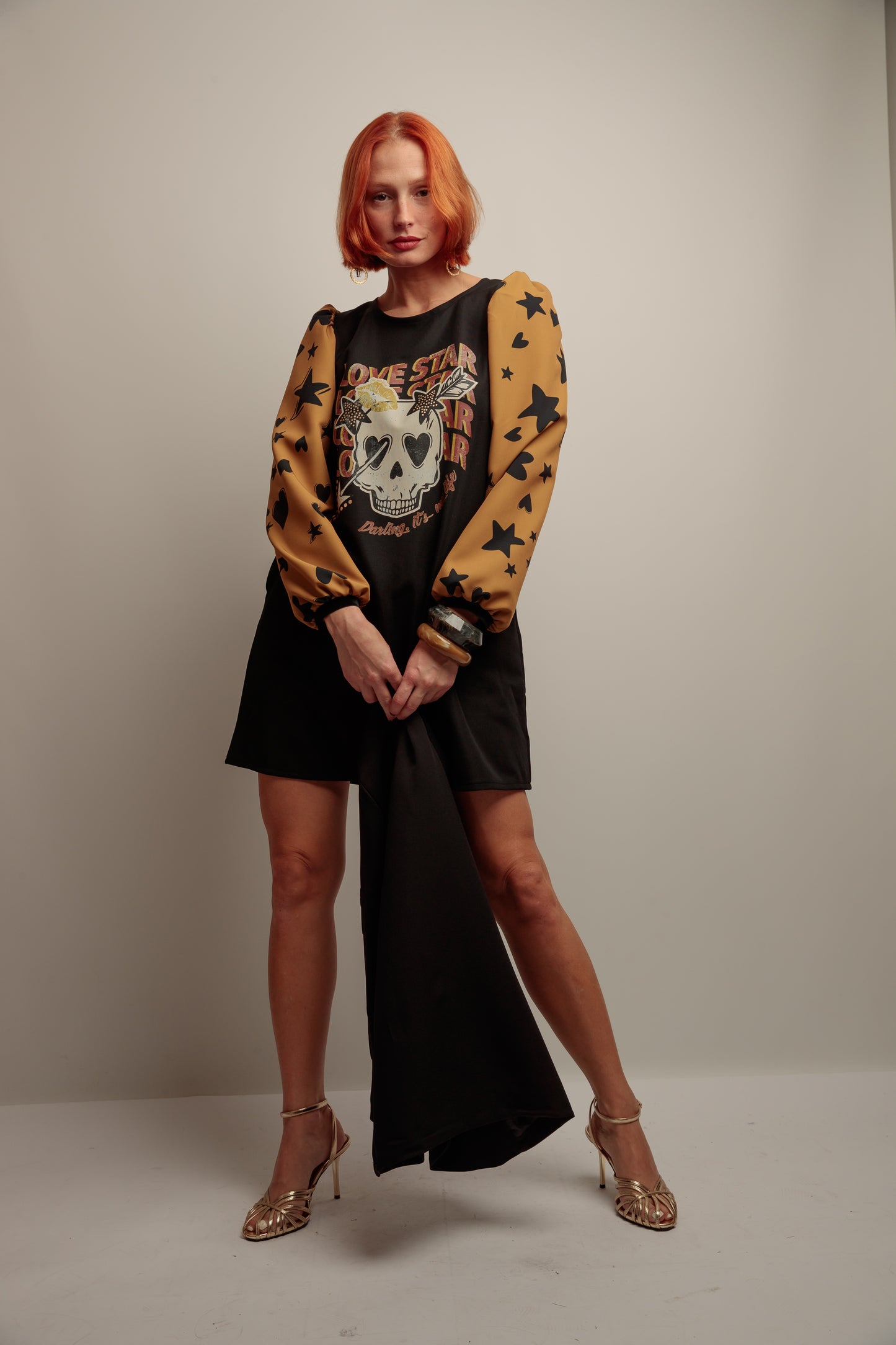 Vestido Abullonado Sk Darling