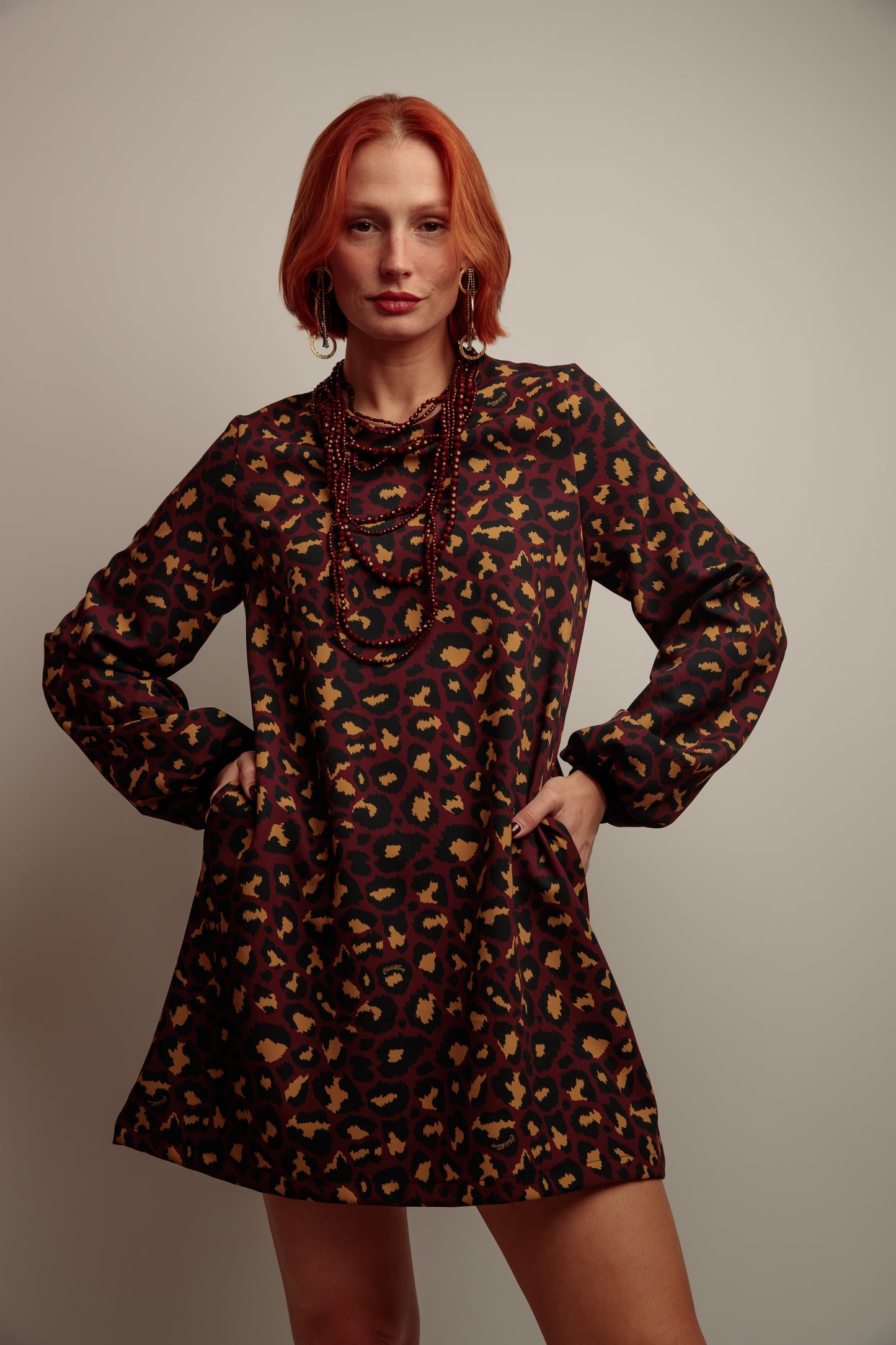 Vestido Amelia Print Love Star