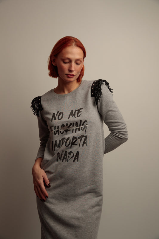 Vestido Flecos Importa